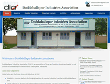 Tablet Screenshot of dia-association.com